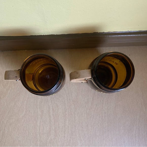 Vintage Lot of 2 Magic Mountain Glass Souvenir Mugs I Fooled The Guesser - Picture 2 of 8